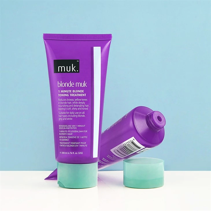 200ml Hair Conditioner Packaging Tube With Disc Top Cap