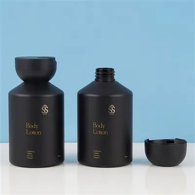 250ml Body Lotion flaska með diskaloki